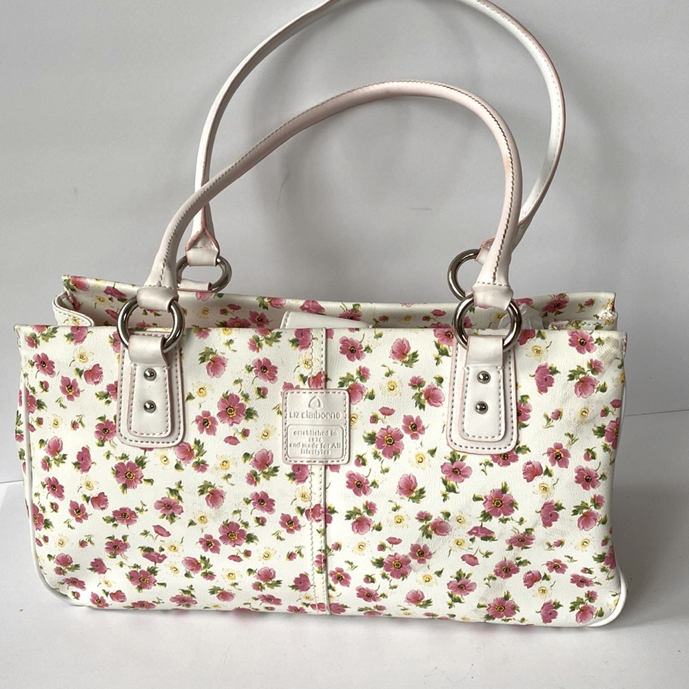 Liz Claiborne flower shoulder bag